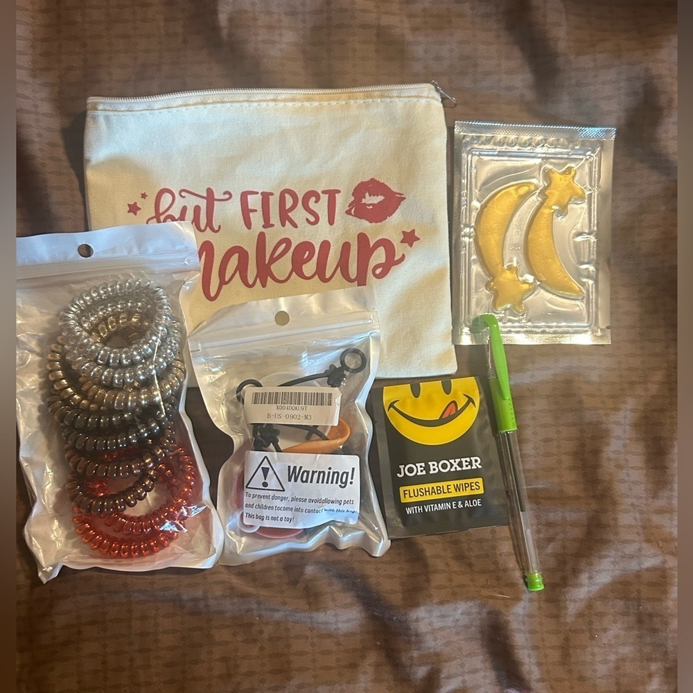 Beaty bag and random items